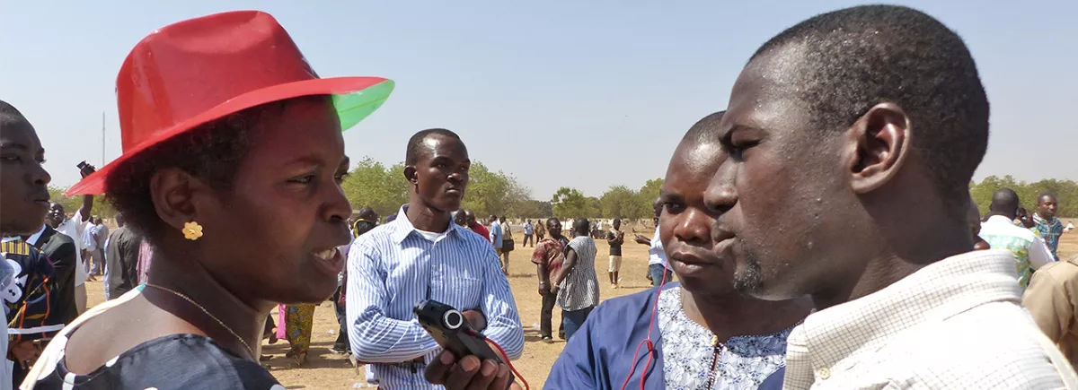 Formation au journalisme citoyen au Burkina Faso 