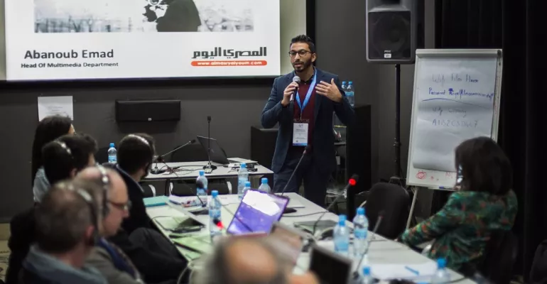 Workshop in Amman (Jordan) - January 2016 #4MNewspapers