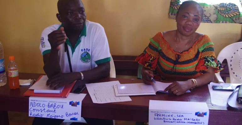 Radio & management in Berberati / 20-25 March 2017 #Bekou