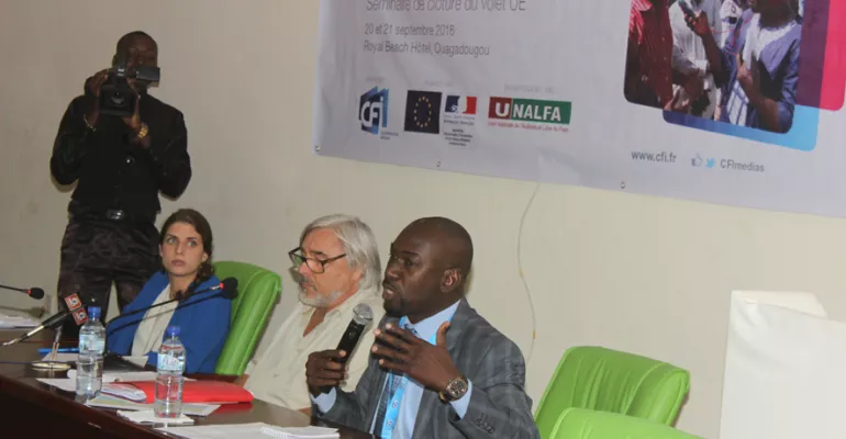 Séminaire de clôture de Faso Médias – septembre 2016 #FasoMédias