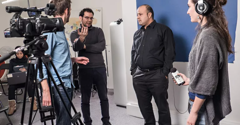 Atelier vidéo à la Netscouade (novembre 2014) #Safirlab
