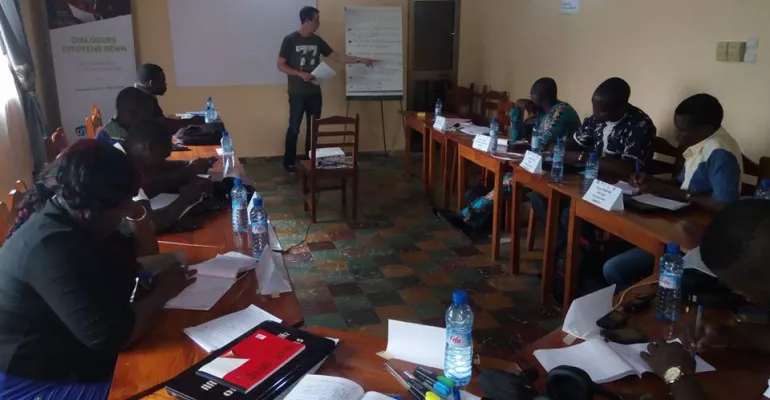 Formation à la réalisation et à l’animation de débats contradictoires et interactifs - mai 2017 #Dialoguebénin