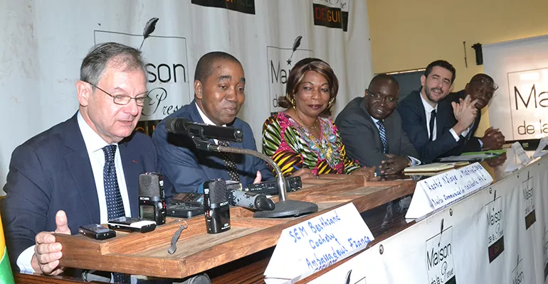 Cérémonie d’ouverture et première formation à Conakry – avril 2016 #GuineeIS