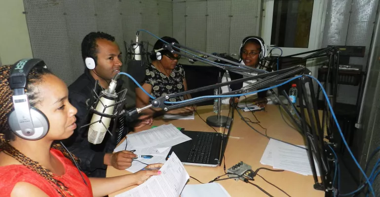 Atelier de formation sur la conception d’émissions de concertation citoyenne à Antananarivo - octobre 2016. #DialoguesMada