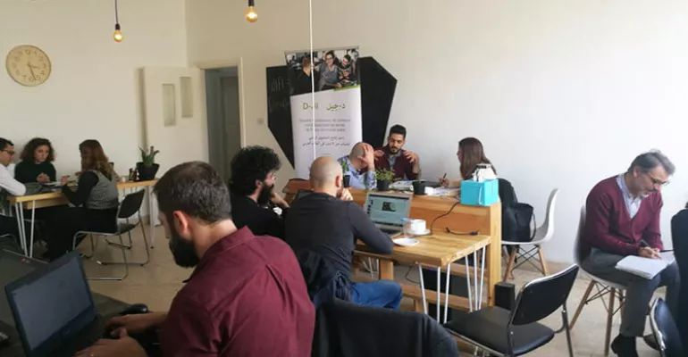 Session à Amman pour les 15 équipes en compétition - 28, 29 & 30 mars 2019 #DJilMedia