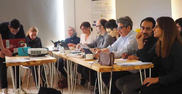 Session à Amman pour les 15 équipes en compétition - 28, 29 & 30 mars 2019 #DJilMedia