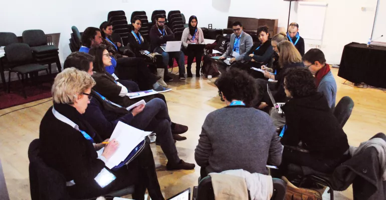 Workshop in Amman (Jordan) - January 2016 #EBTICAR
