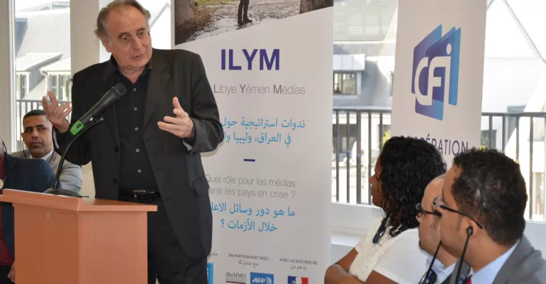 Inaugural orientation meeting, at AFP's offices in Paris – 9 November 2015 #ILYMedia