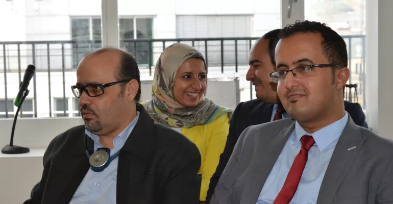 Inaugural orientation meeting, at AFP's offices in Paris – 9 November 2015 #ILYMedia