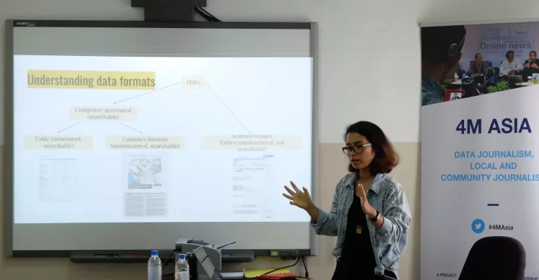 Data Journalism Training Workshop in Phnom Penh (Cambodia) - May 2017 #4MAsia