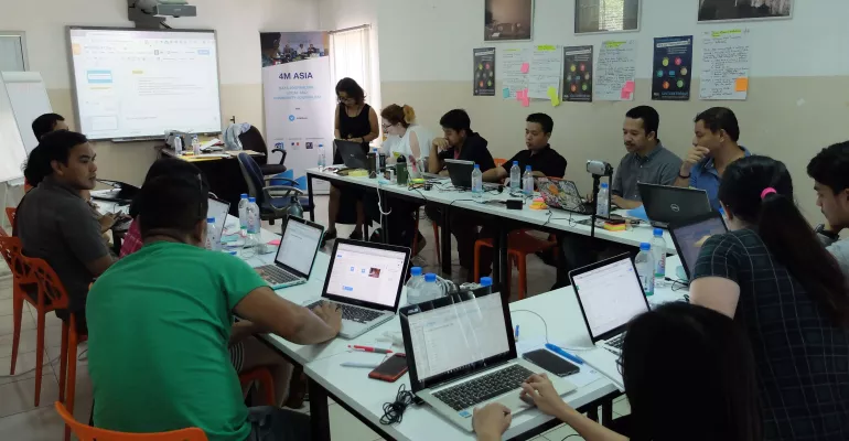 Data Journalism Training Workshop in Phnom Penh (Cambodia) - May 2017 #4MAsia