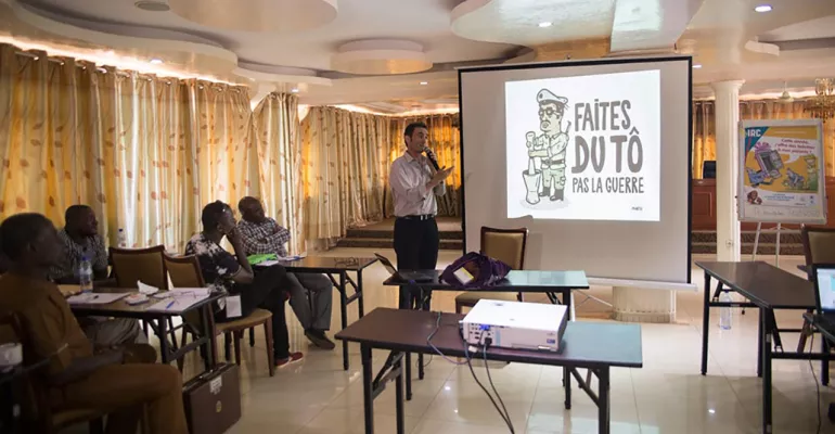 Formation en culture générale sur les notions clés du contrôle citoyen de l'action publique, janvier 2017. #FasoMedias