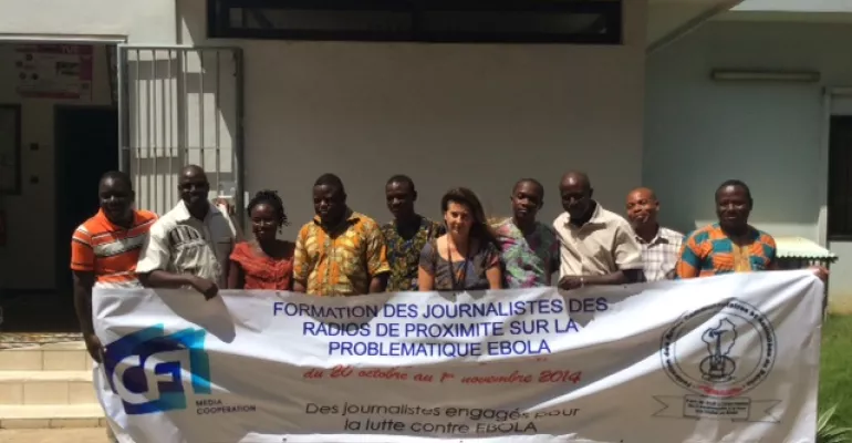 Prevention training against Ebola in Benin #EbolaRadio