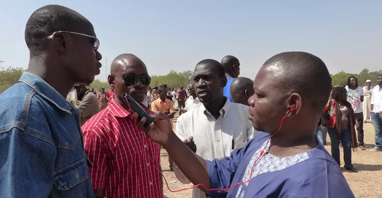 Training the televised debates - September 2015 #FasoMédias