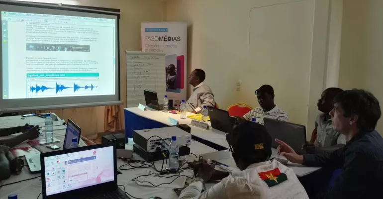 Formation de futurs formateurs techniciens radio du 16 janvier au 28 janvier 2017. #FasoMedias