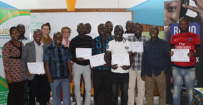 Séminaire de formation Radio Dialogue à Abidjan (Côte d’Ivoire) – juillet 2014 #RadioDialogue