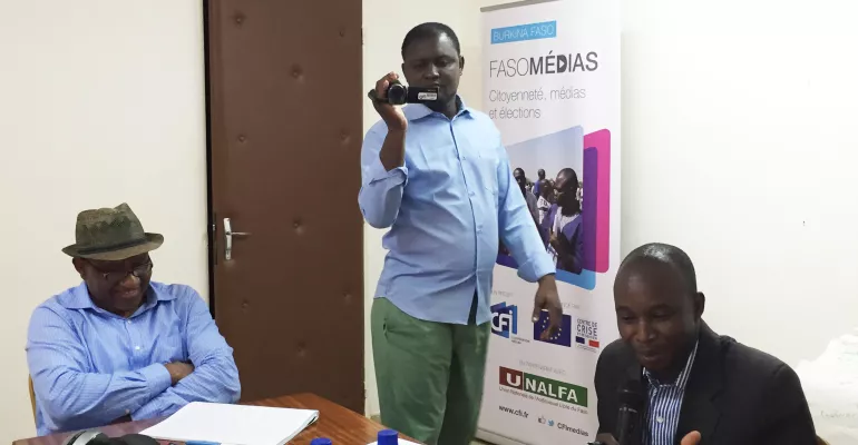 Atelier débat politique - mai 2015 #FasoMédias