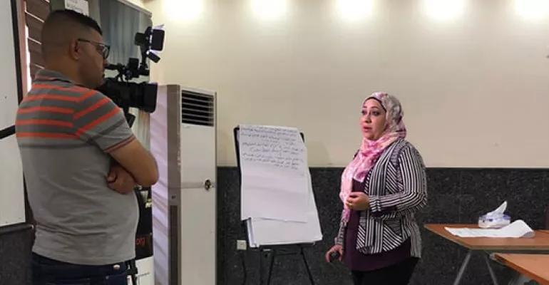 Juin/Juillet 2018 - 6 ateliers de 3 jours sur la cyber-sécurité et la vérification digitale à Bagdad, Bassorah & Souleymanieh. #TasalahMedia