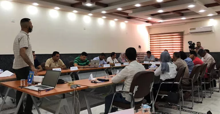 June / July 2018 - 6 3-day workshops on cyber-security and digital verification in Baghdad, Basra & Sulaymaniyah. #TasalahMedia