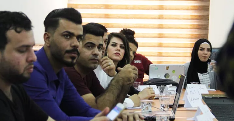 June / July 2018 - 6 3-day workshops on cyber-security and digital verification in Baghdad, Basra & Sulaymaniyah. #TasalahMedia
