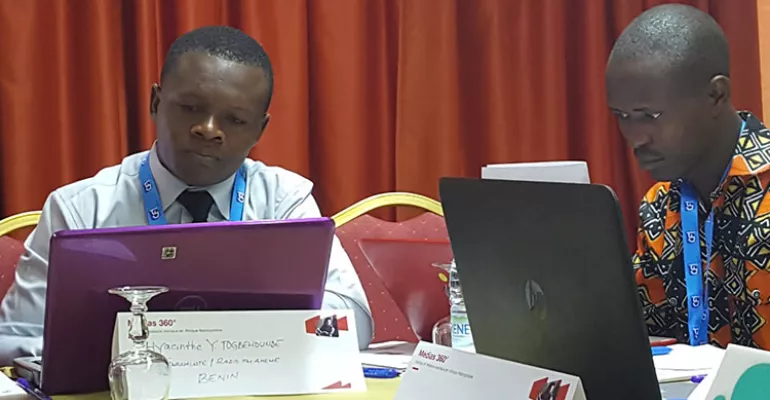 Closing of the Seminar # Medias360 from 15 to 17 October 2018 in Dakar. #Medias360