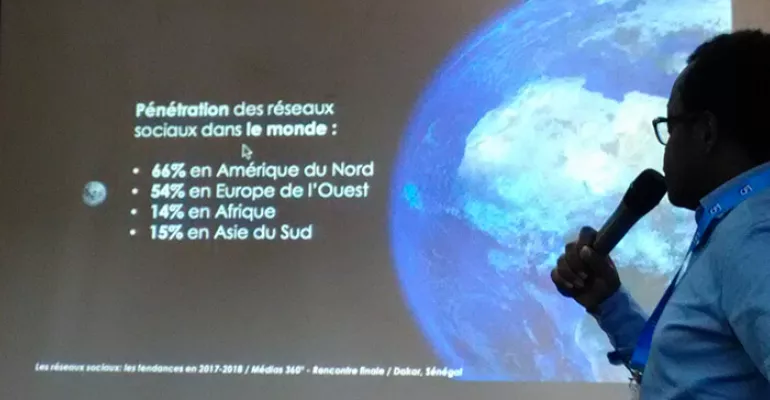 Closing of the Seminar # Medias360 from 15 to 17 October 2018 in Dakar. #Medias360