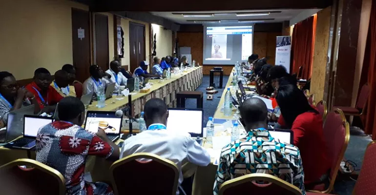Closing of the Seminar # Medias360 from 15 to 17 October 2018 in Dakar. #Medias360