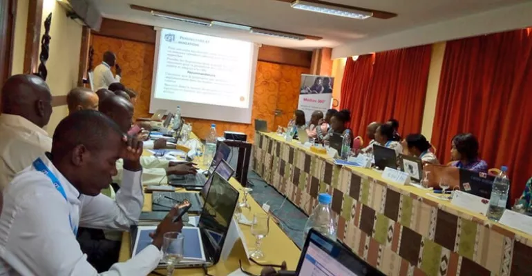 Closing of the Seminar # Medias360 from 15 to 17 October 2018 in Dakar. #Medias360