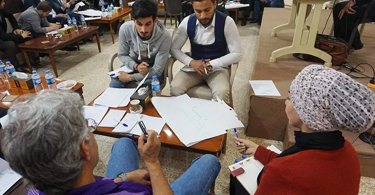 Ateliers à Mossoul et conférence de restitution à Erbil - mars & avril 2018 #TasalahMedia