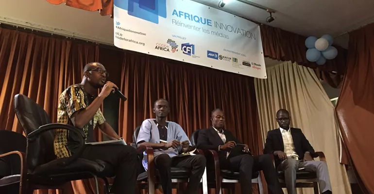 Hackathon d’Abidjan (Côte d’Ivoire) - avril 2015 - © Philippe Couve #AfriqueInnovation