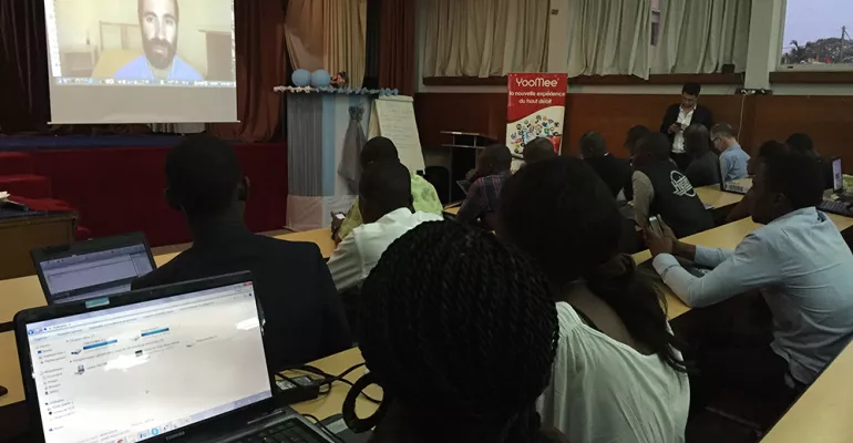 Hackathon d’Abidjan (Côte d’Ivoire) - avril 2015 - © Philippe Couve #AfriqueInnovation