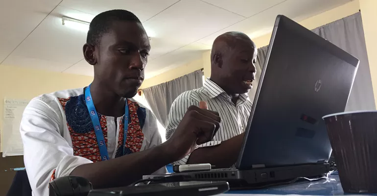 Hackathon d’Abidjan (Côte d’Ivoire) - avril 2015 - © Philippe Couve #AfriqueInnovation