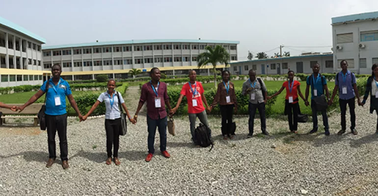 Hackathon d’Abidjan (Côte d’Ivoire) - avril 2015 - © Philippe Couve #AfriqueInnovation