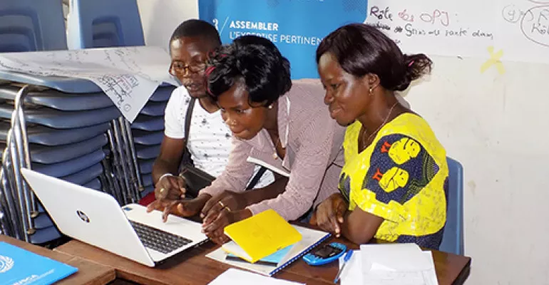 2e formation magazine à Bouar : 12 jours/13 stagiaires - mai 2018 #Bekou