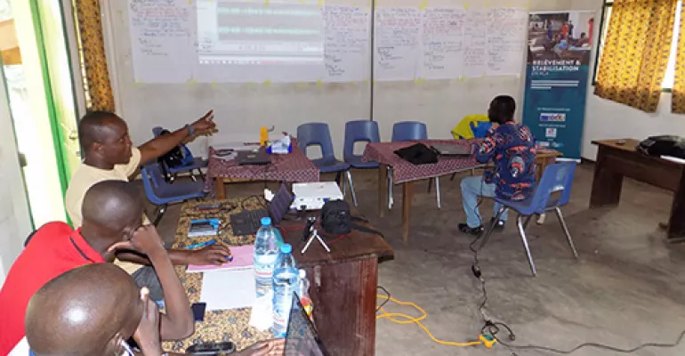 2e formation magazine à Bouar : 12 jours/13 stagiaires - mai 2018 #Bekou