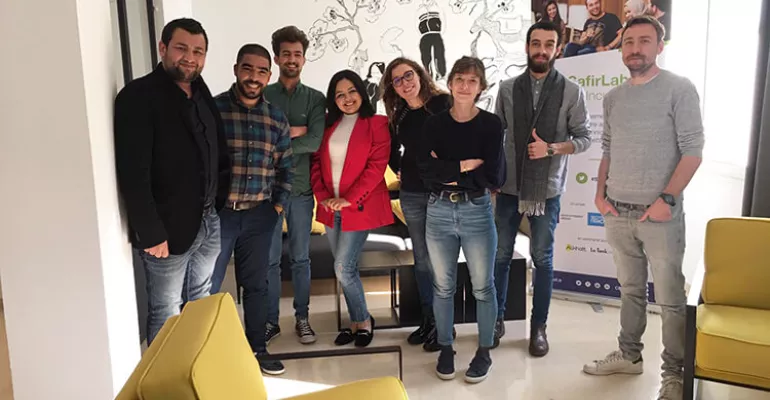 Session d’incubation à Tunis pour les projets médias – avril 2019. #SafirLab