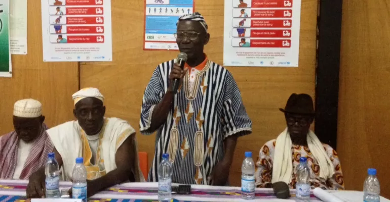 Opening seminar with traditional leaders in Ivory Coast #EbolaRadio