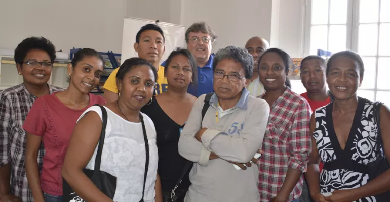 La première formation du projet Terra Media a réuni, du 24 au 29 octobre 2016 à l’Institut français d’Antananarivo #TMada
