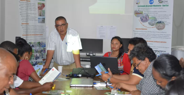 La première formation du projet Terra Media a réuni, du 24 au 29 octobre 2016 à l’Institut français d’Antananarivo #TMada