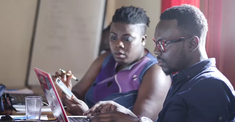 Formation à Dakar / 24 octobre-2 novembre 2016 Crédits Benoit Durand -EFJ-Paris #ODMedias