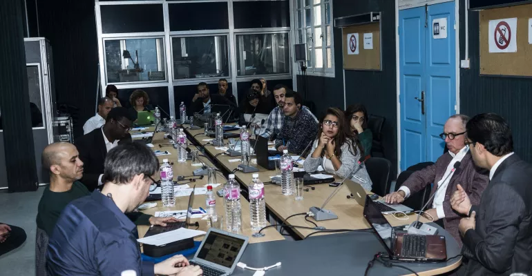 Tunis : Formation à l'utilisation des données ouvertes (15-17 novembre 2016) / Crédits Stanislas Verjus - EFJ-Paris #ODMedias