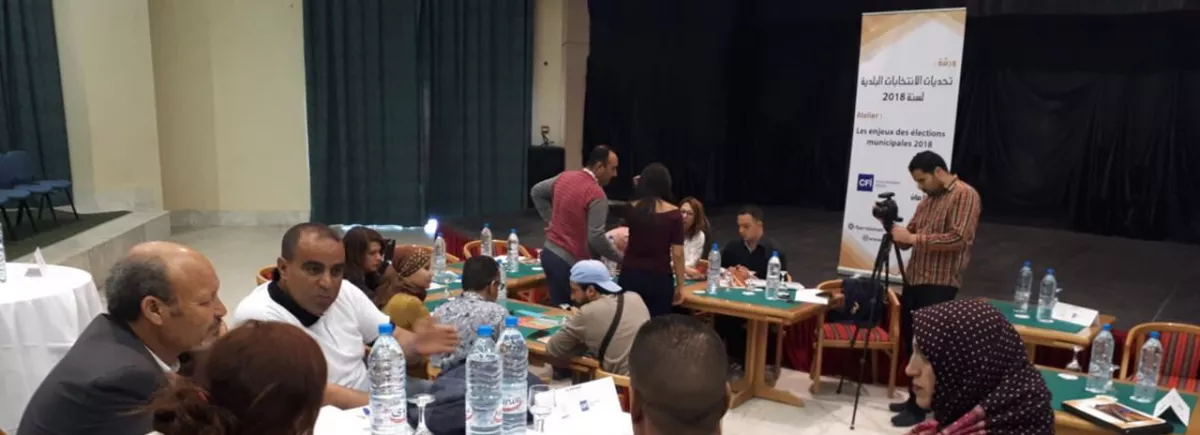 Municipal elections of 6 May 2018: journalists gather for workshops in Sousse and Djerba