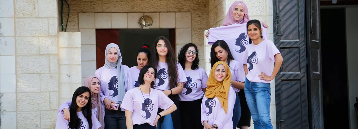 Donner la parole aux jeunes palestiniennes