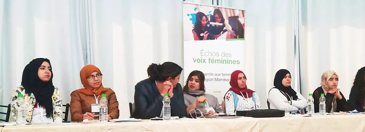 Au Maroc, initiation au plaidoyer pour les droits des femmes