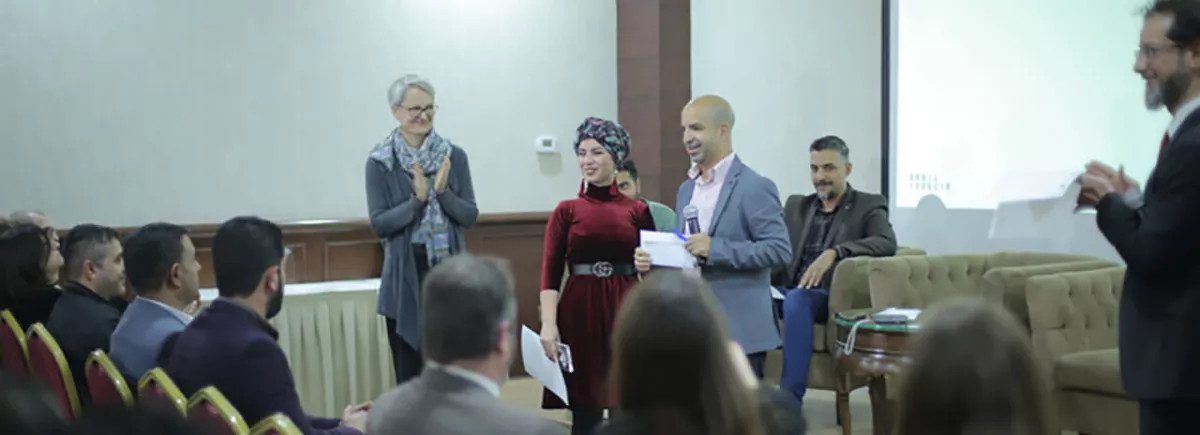 Four Iraqi journalists receive the Tasalah Award