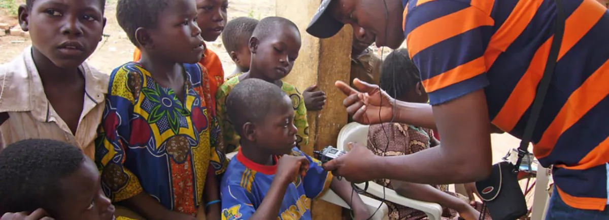 Brand new equipment for the Central African Republic radio station Voix de Barangbake!