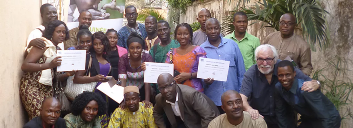 Deux sessions pilotes entre médias et société civile en Guinée en faveur de la santé