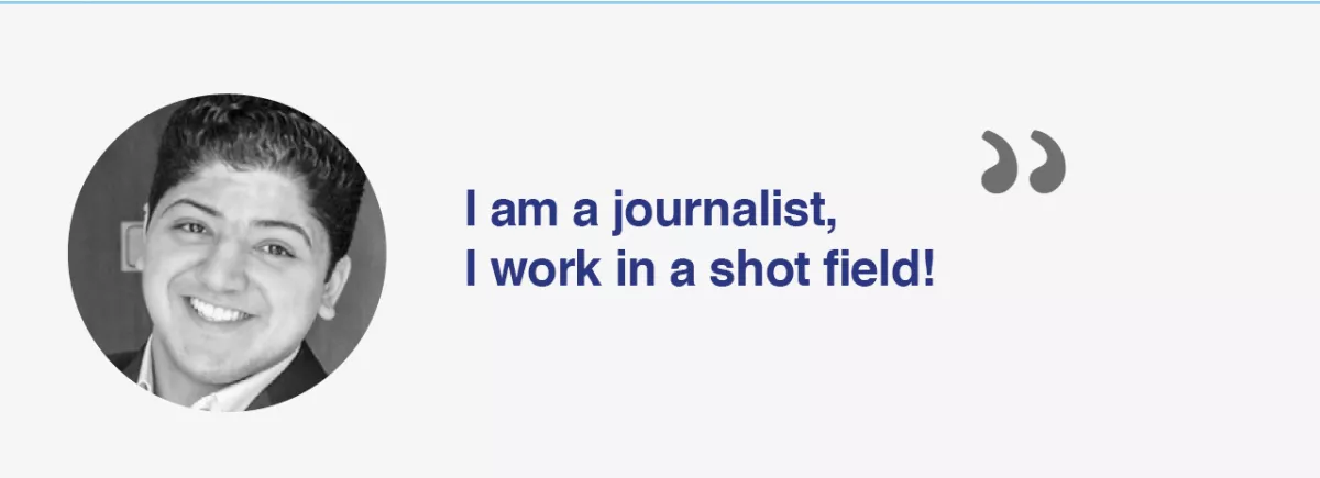 I am a Libyan journalist: Sleiman Al Barouni