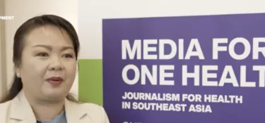 Underlining the connexion between health and environment toward the audience Underlining the connexion between health and environment toward the audience