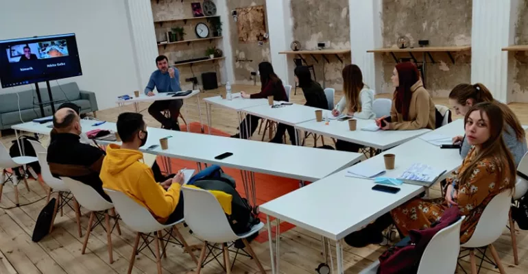 Final training session of the "Justice journalism" program - February 2021 #pravojustice